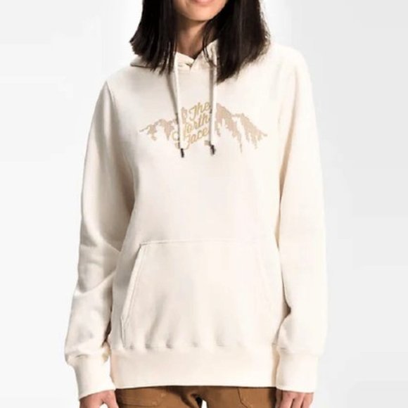 Nwt The North Face Ivory & Gold Pullover Hoodie Small MSRP: $118 - Picture 5 of 5